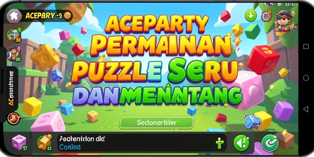 Tampilan gameplay ACEPARTY yang menarik dan penuh tantangan.
