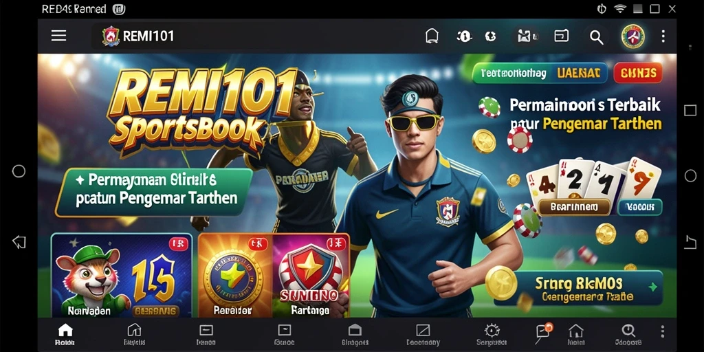 Tampilan gameplay menarik dan interaktif dari REMI101.