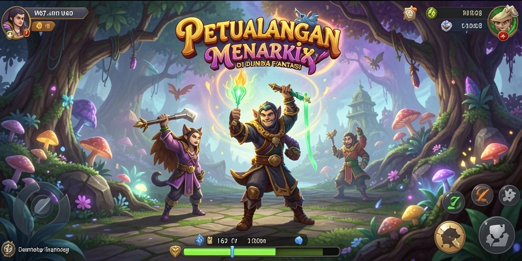 Tampilan menarik dalam gameplay W67 yang memukau.