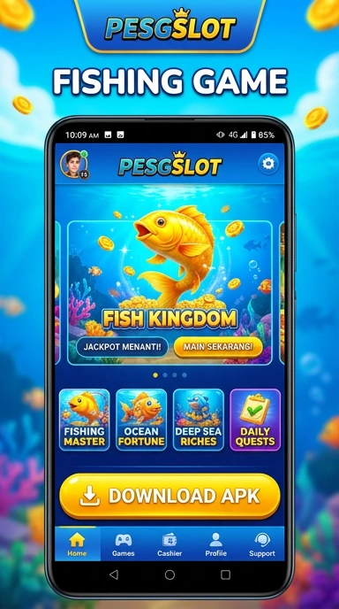 Halaman kategori aplikasi di pesgslot yang memudahkan pencarian.
