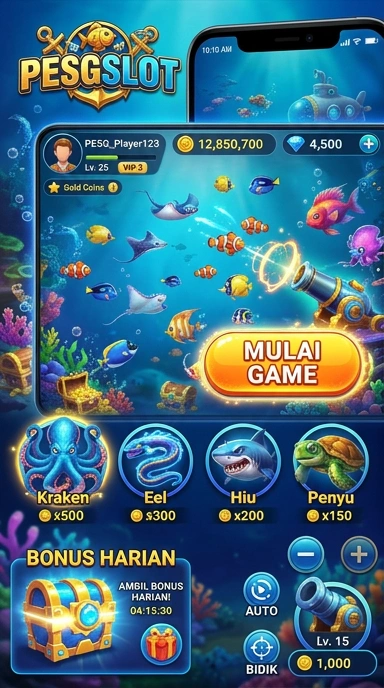 Tampilan detail aplikasi di pesgslot yang informatif.